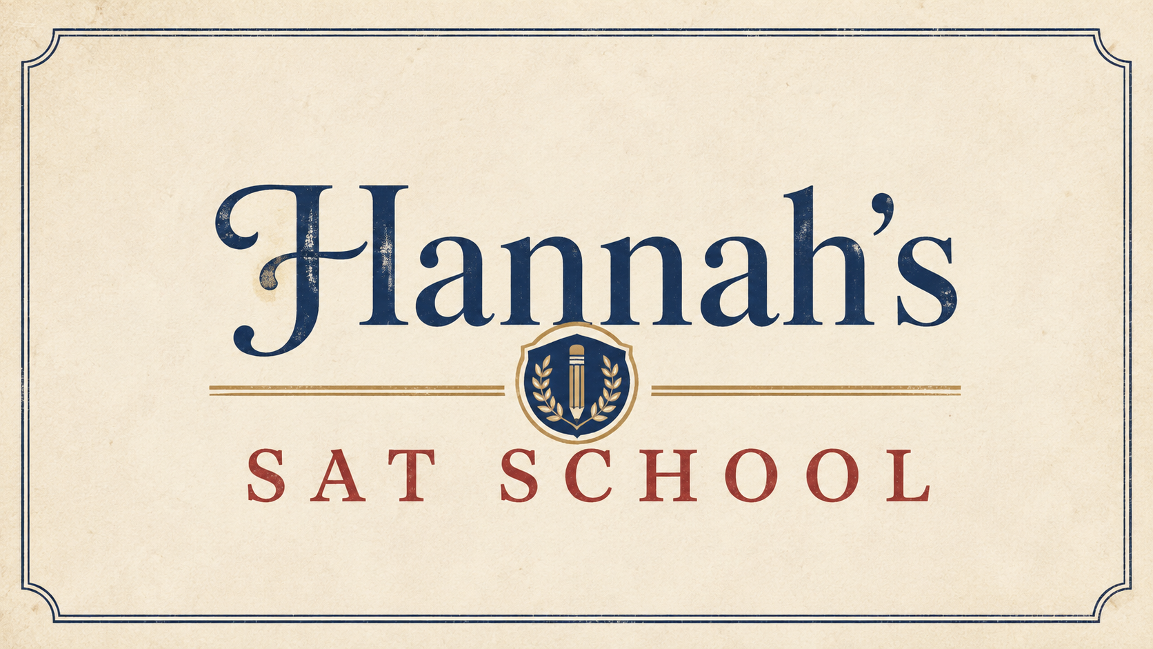 Hannah's SAT School